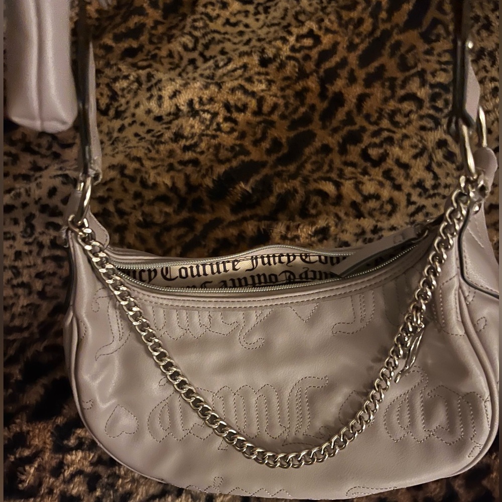 Juicy Couture Silver Chain Shoulder Bag